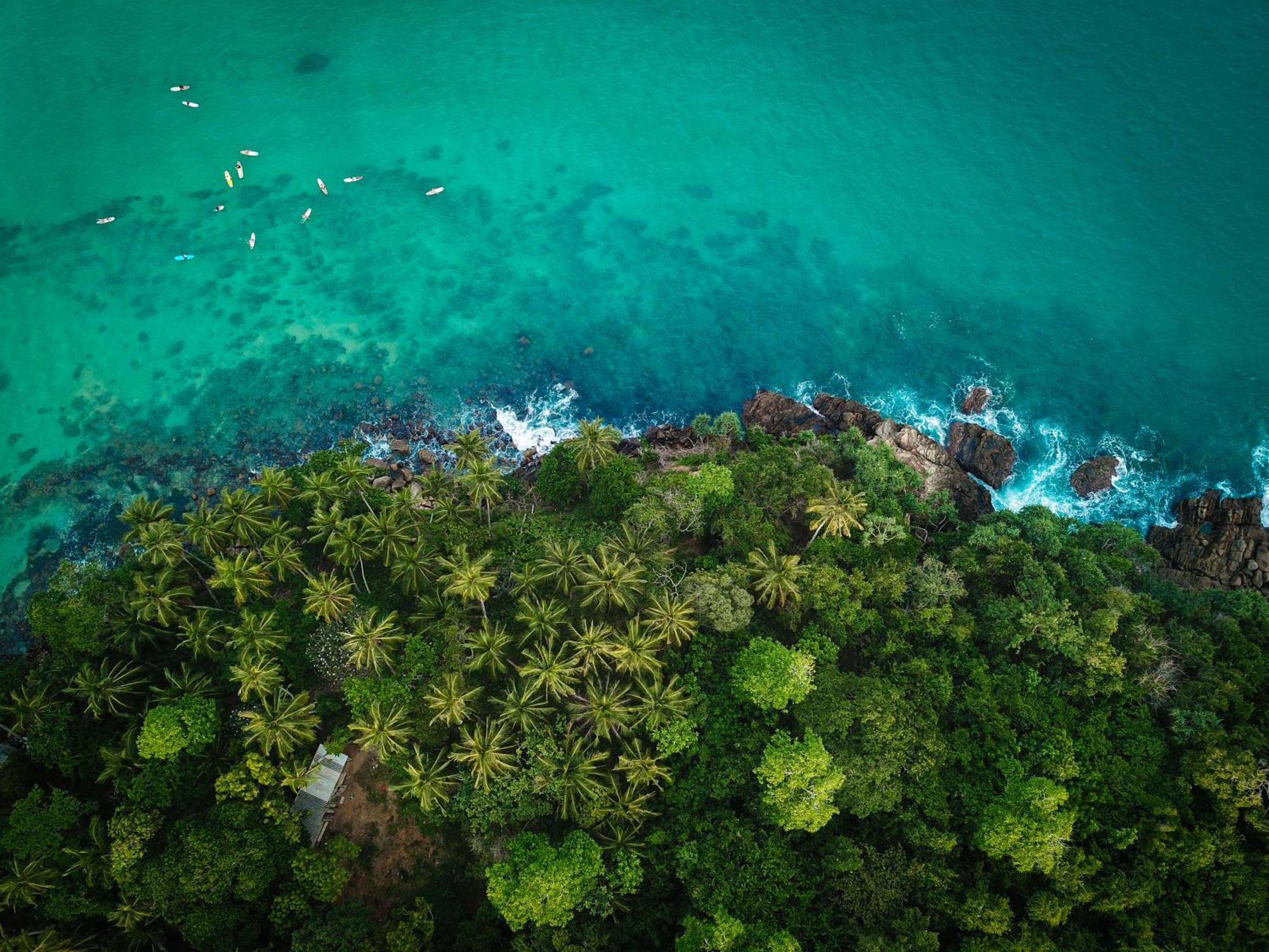 The Salty Pelican Yoga & Surf Retreat Dikwella Luaran gambar